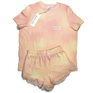 White Fox X Sarah's Day Dreaming of Summer Pajama Set Size Small